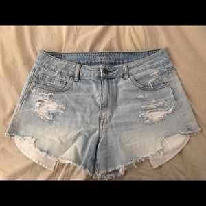 American eagle high rise shorts